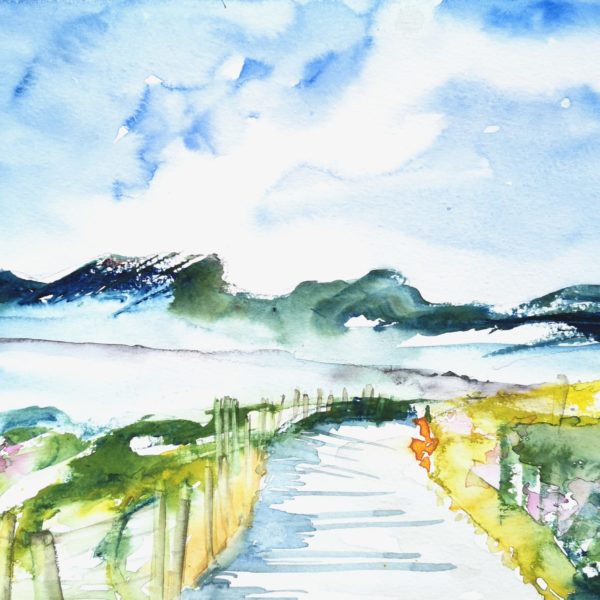 Chemin du lac Myriam Fischer galerie artcolor weitbruch