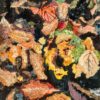 Tapis-de-feuilles-II-acrylique-30x21-galerie-artcolor-myriam-fischer-weitbruch